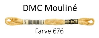 DMC Mouline Amagergarn farve 676
